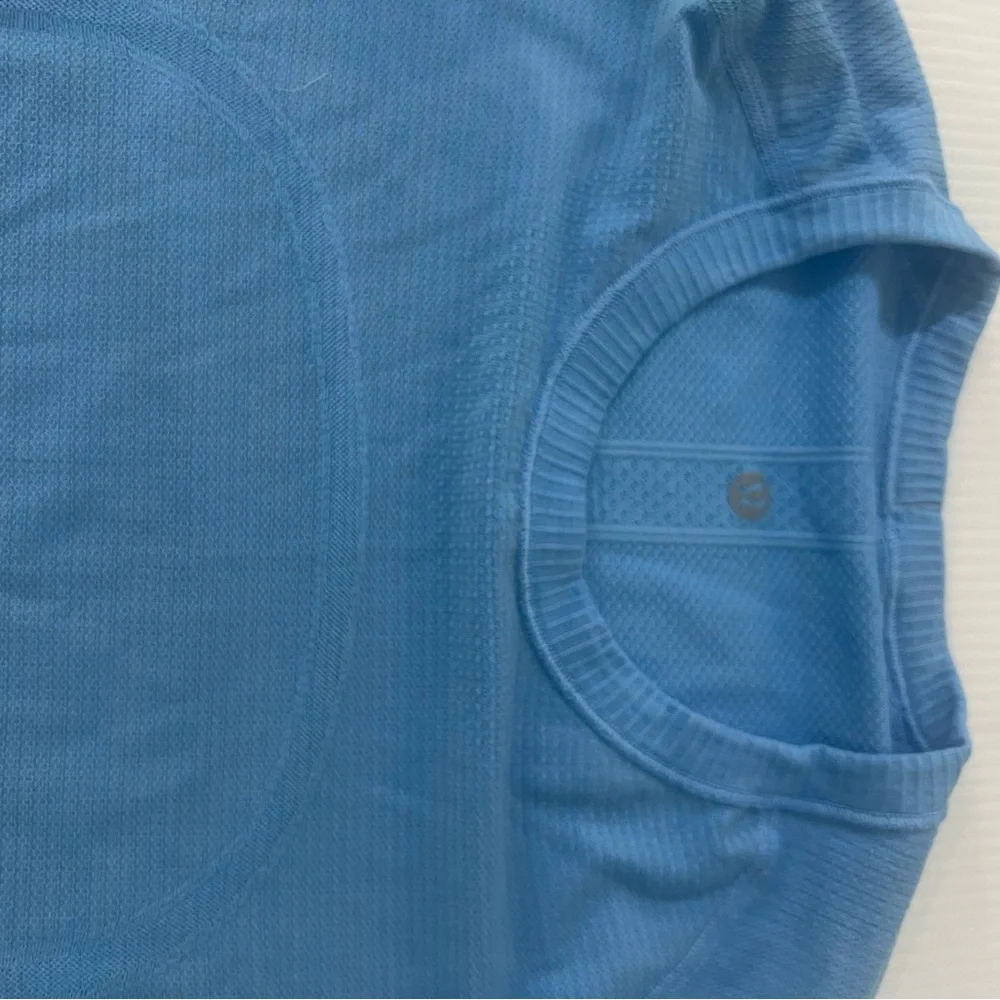 Women’s Lululemon light blue long Sleve